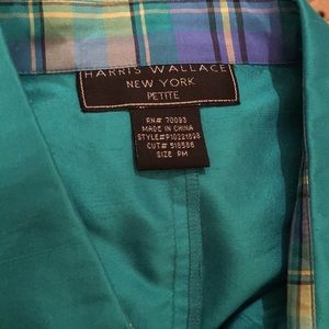 Harris Wallace New York silk 👚blouse